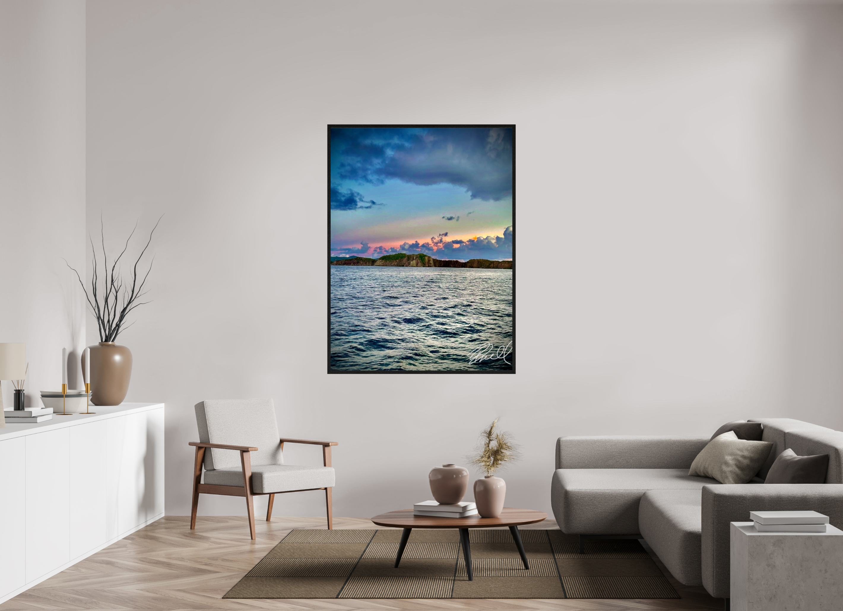45 x 60″, Bring the Gallery to You Nature’s paintbrush
