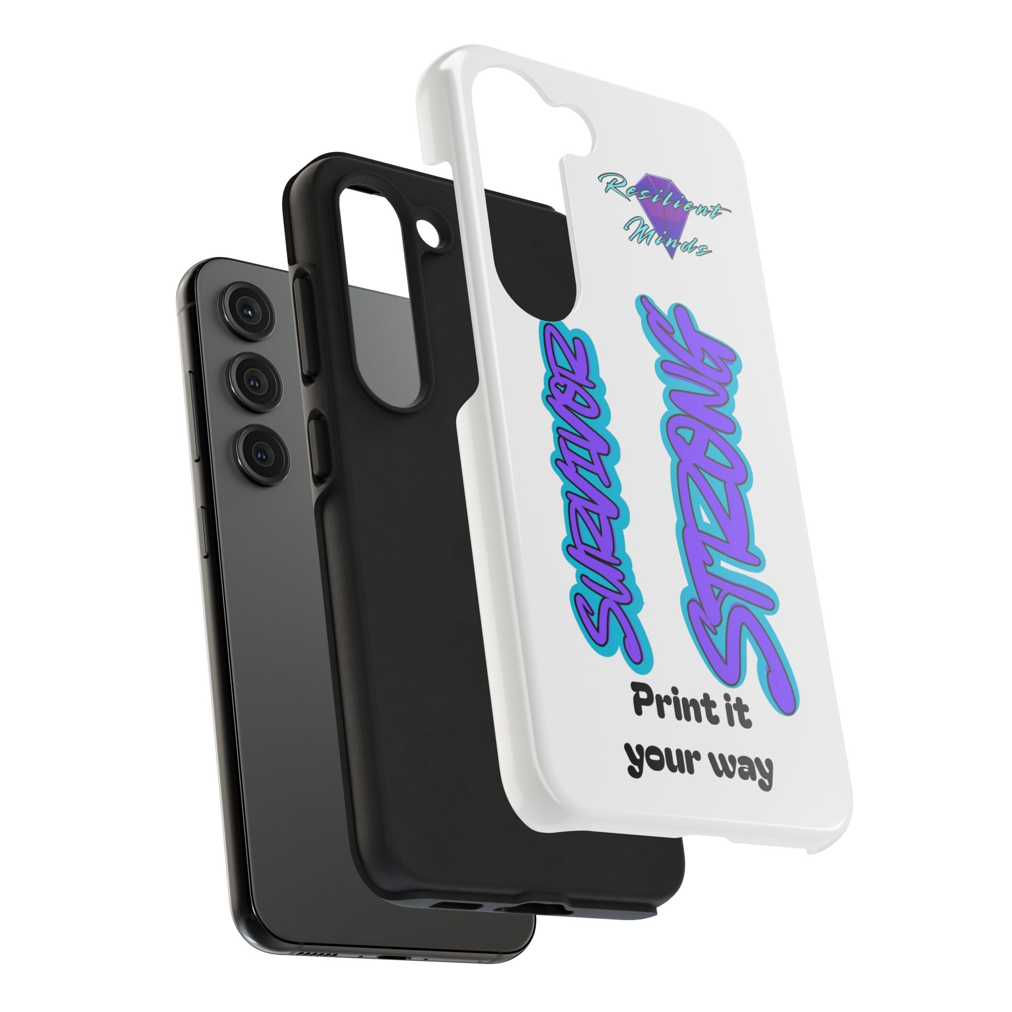 Survivor Strong Custom Phone Case — Personalized Tough Phone Protection