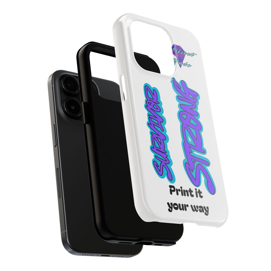 Survivor Strong Custom Phone Case — Personalized Tough Phone Protection