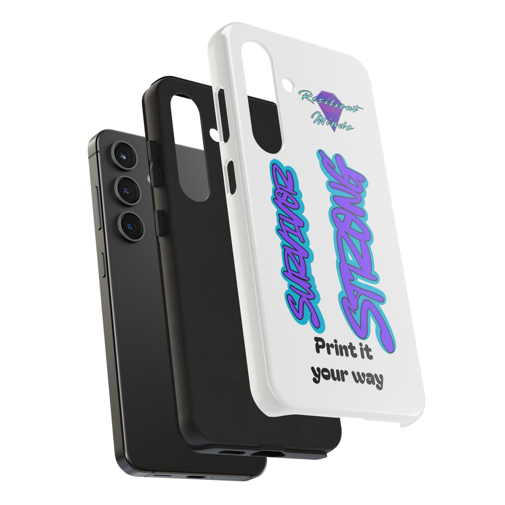 Survivor Strong Custom Phone Case — Personalized Tough Phone Protection