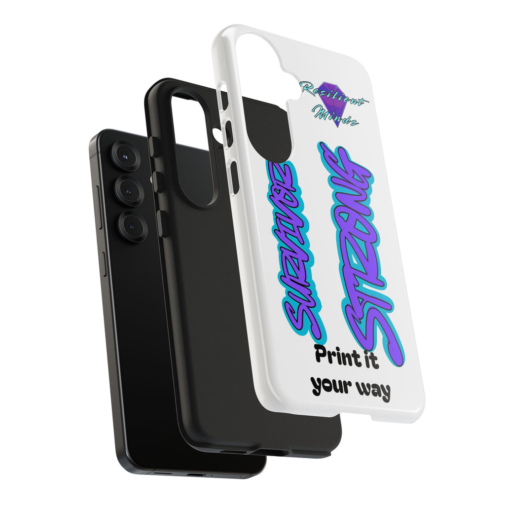 Survivor Strong Custom Phone Case — Personalized Tough Phone Protection