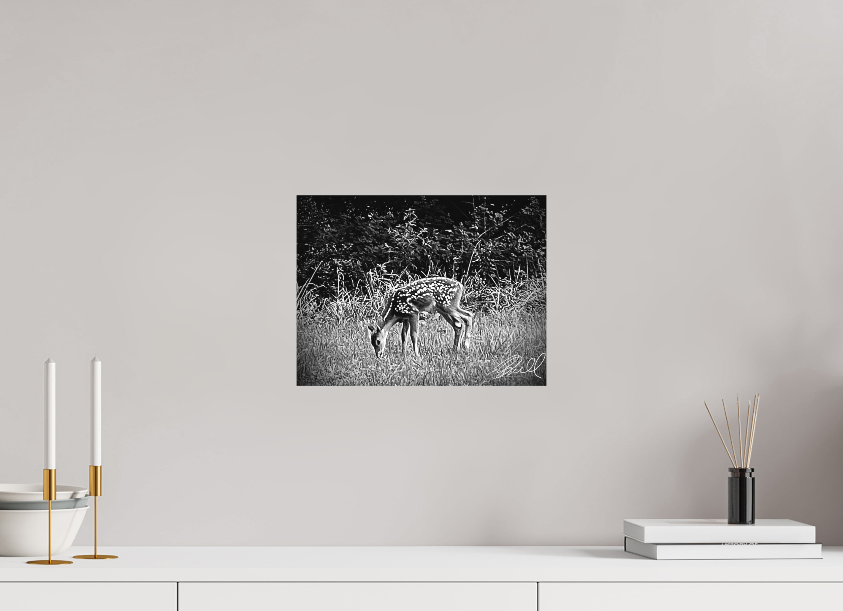 13.1 x 10″, 100% cotton print The Beautiful Trust of Nature