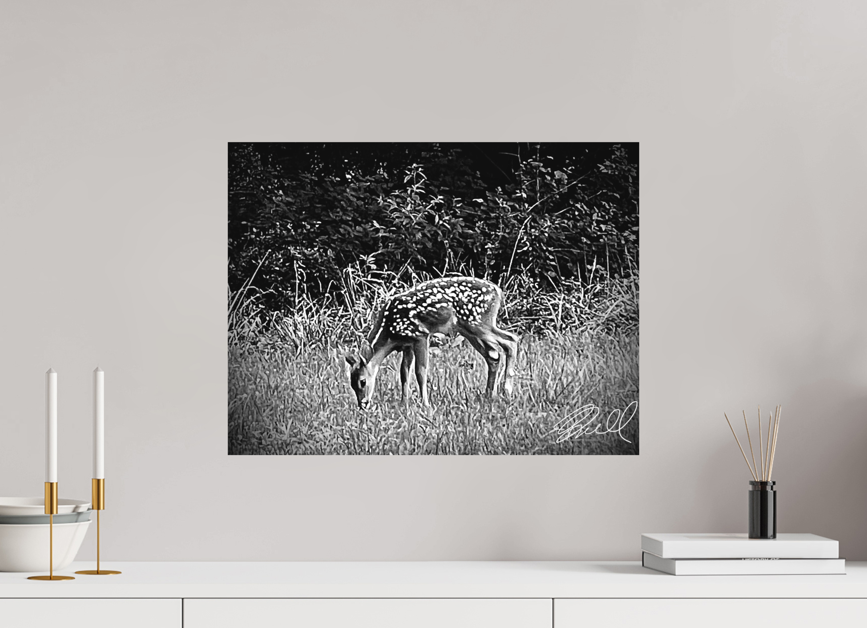 21 x 16″, 100% cotton print The Beautiful Trust of Nature