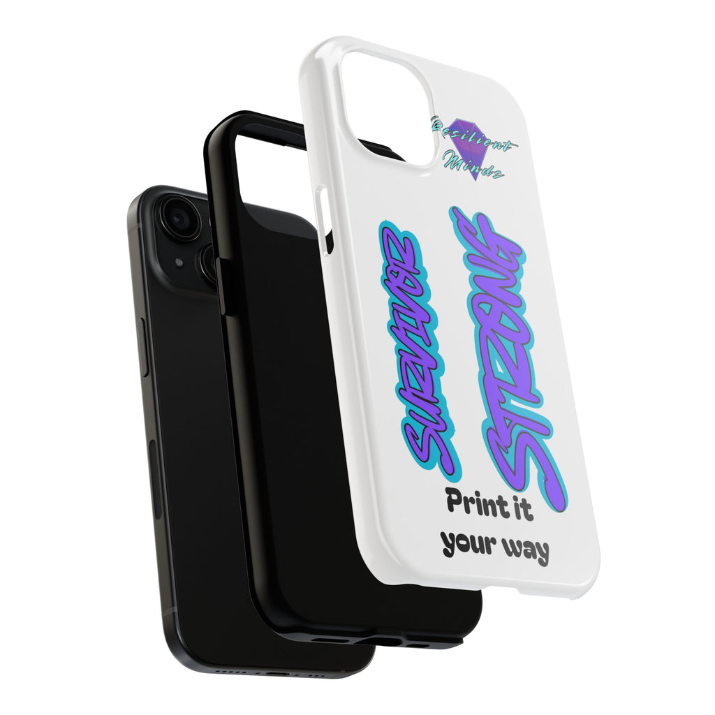Survivor Strong Custom Phone Case — Personalized Tough Phone Protection