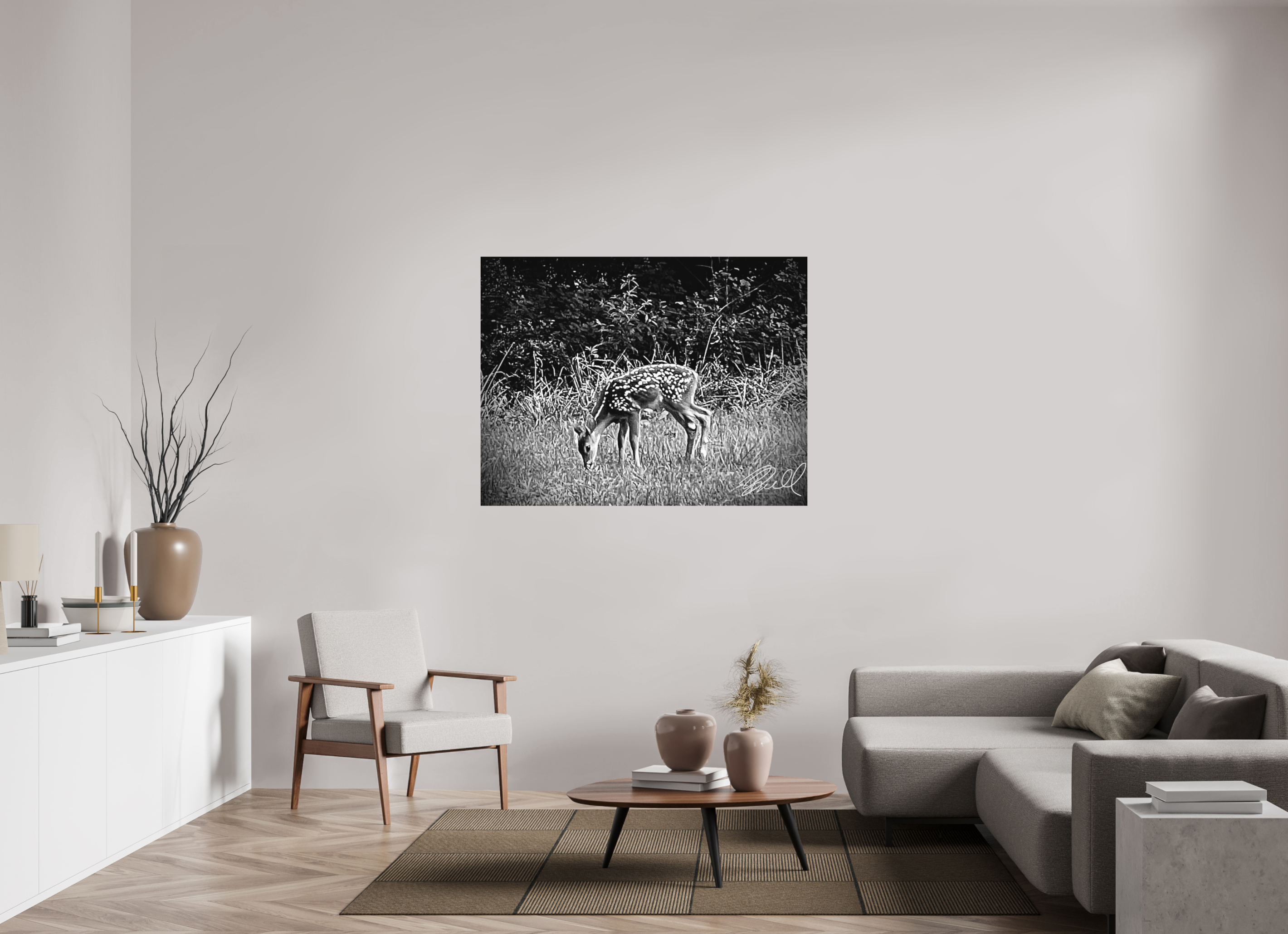 52.5 x 40″, 100% cotton print The Beautiful Trust of Nature