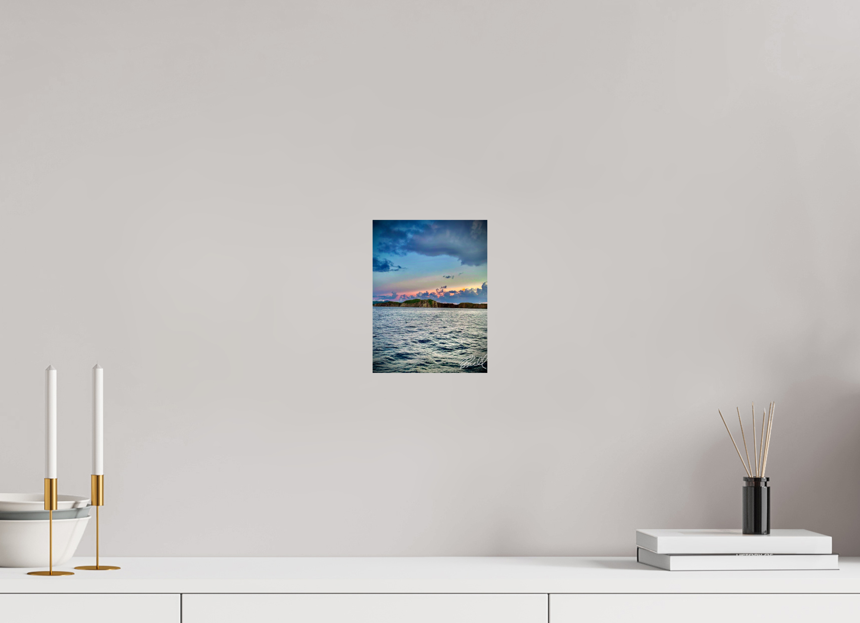 6 x 8″, High gloss Nature’s paintbrush