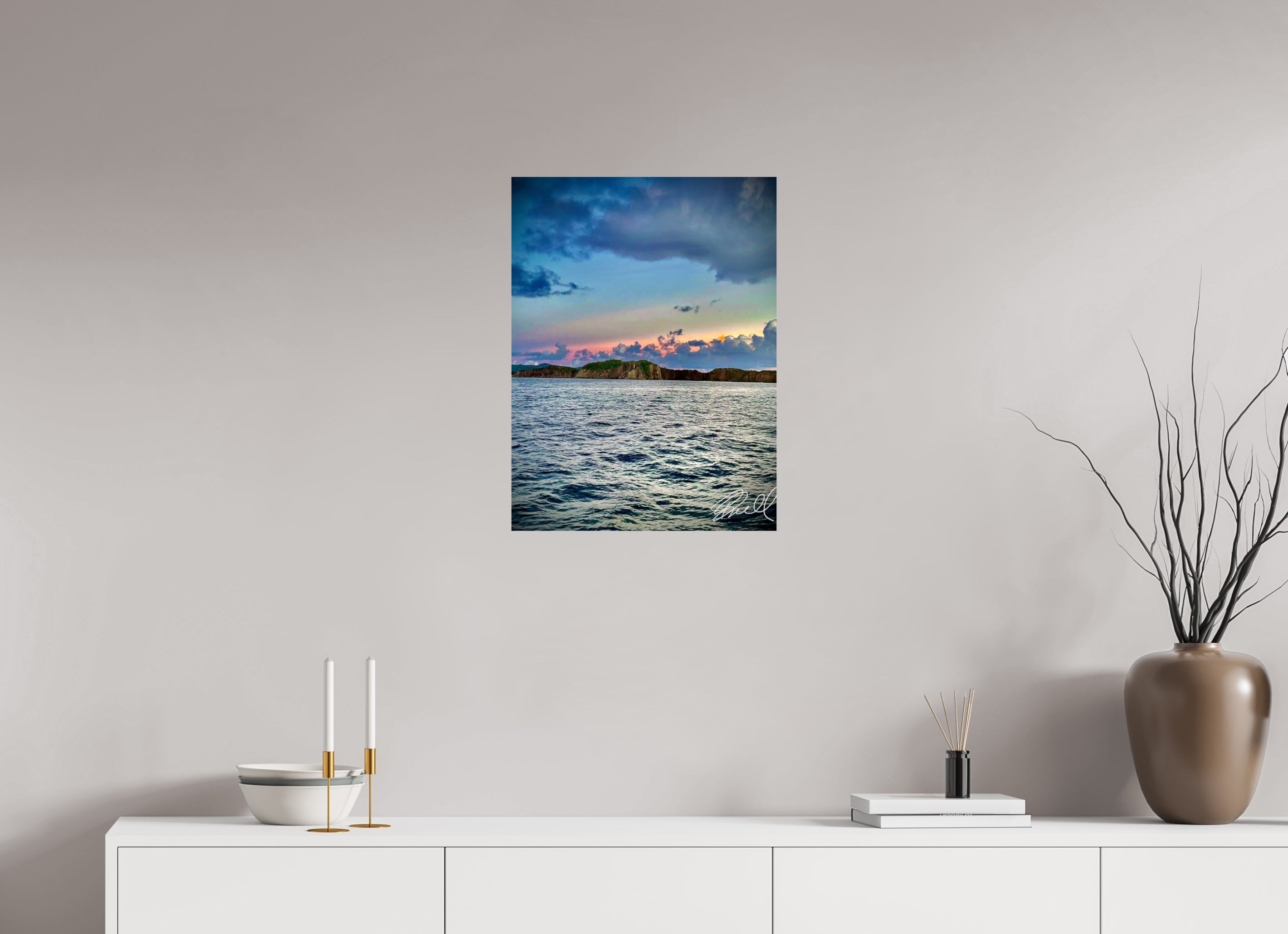 18 x 24″, High gloss Nature’s paintbrush