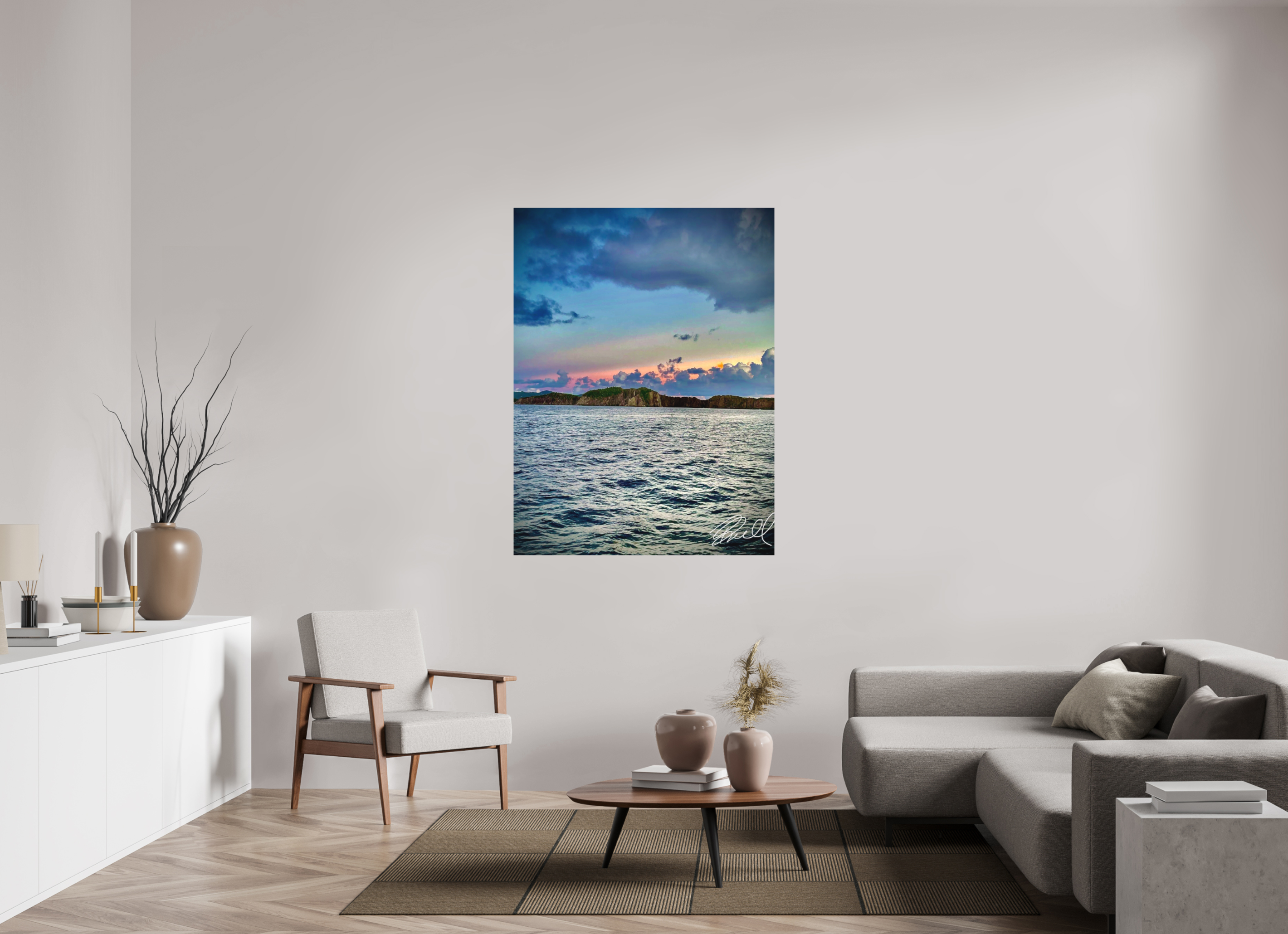 42 x 56″, Matte Print Nature’s paintbrush