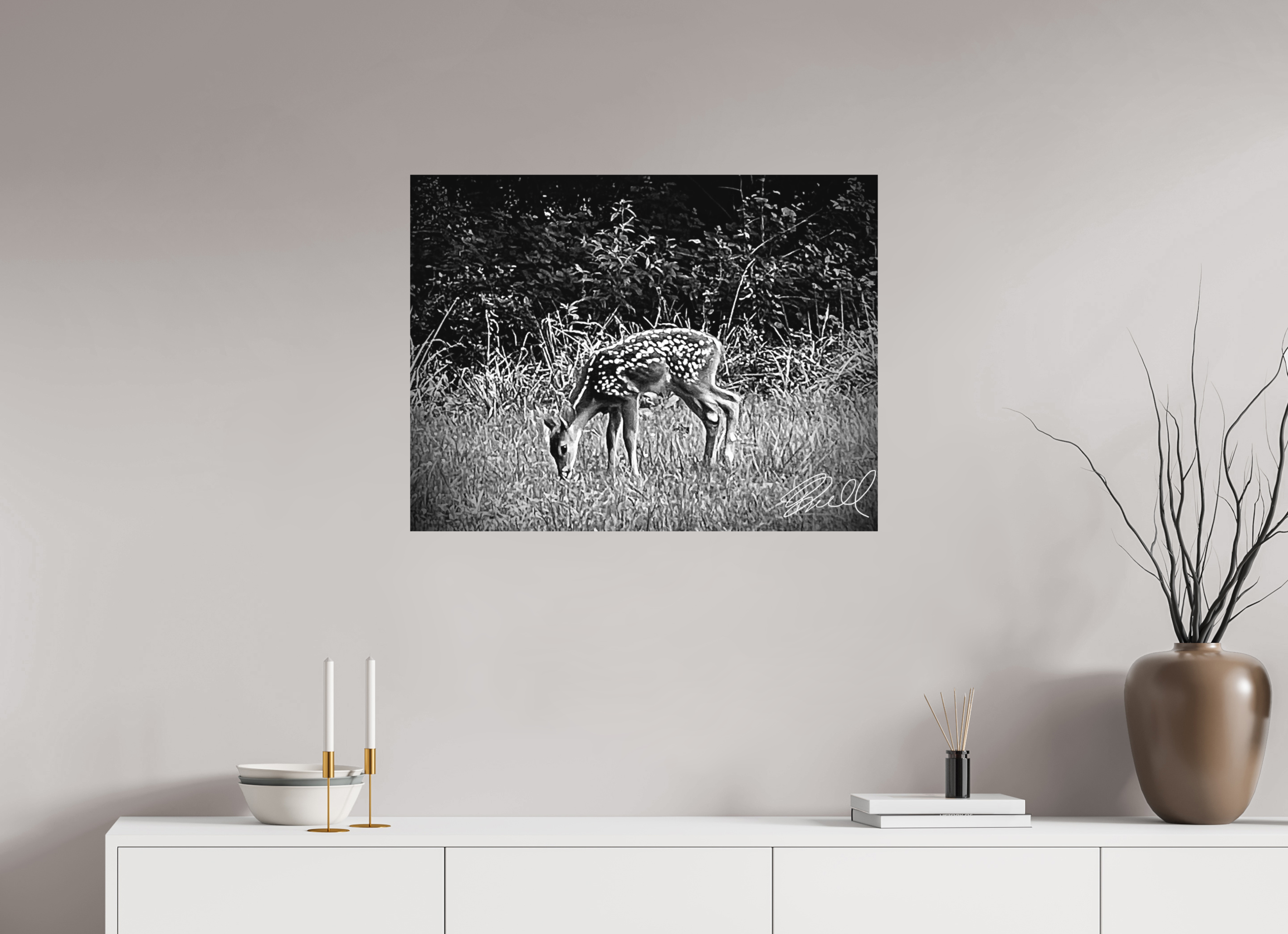 31.5 x 24″, 100% cotton print The Beautiful Trust of Nature