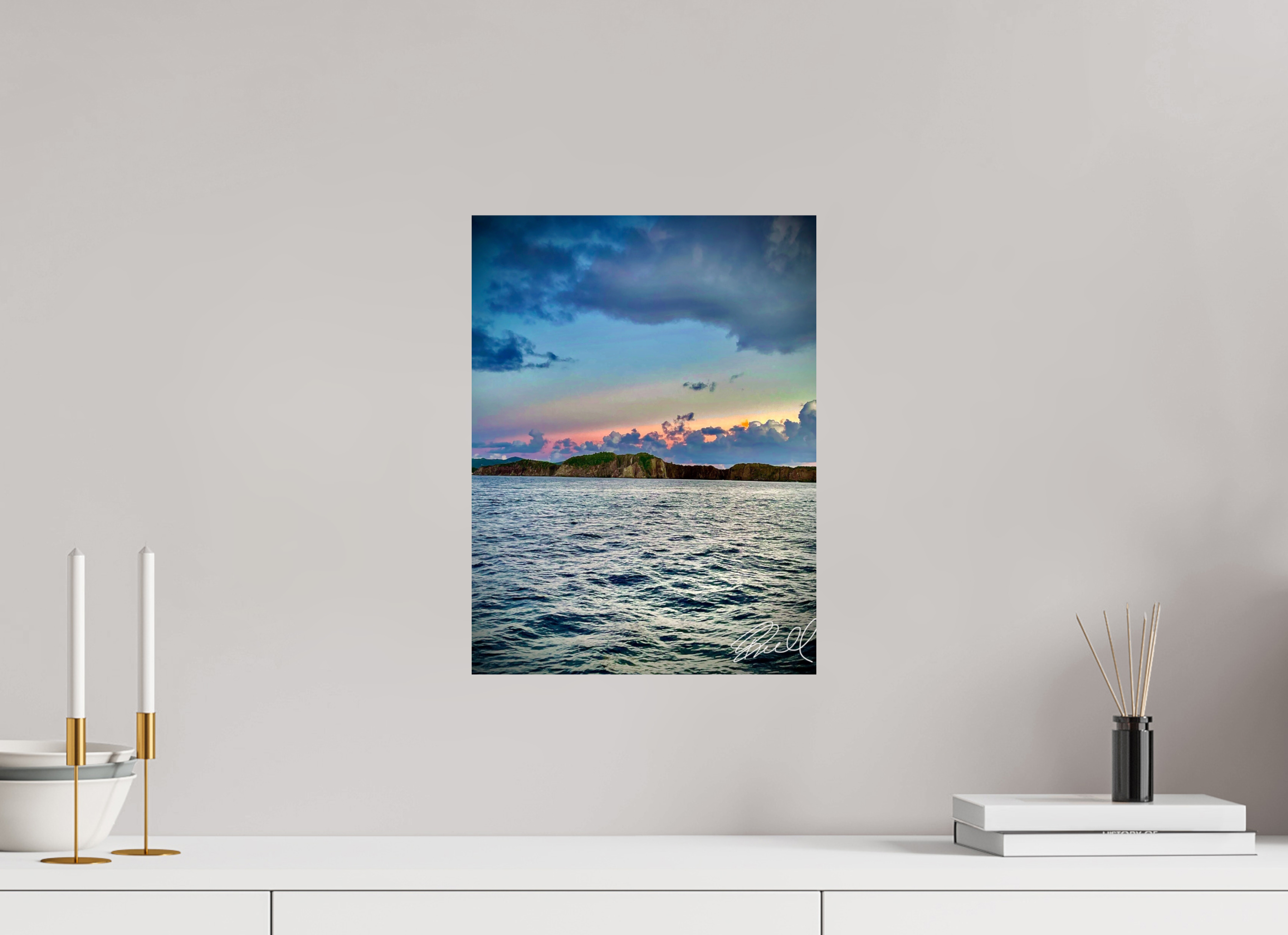 12 x 16″, High gloss Nature’s paintbrush