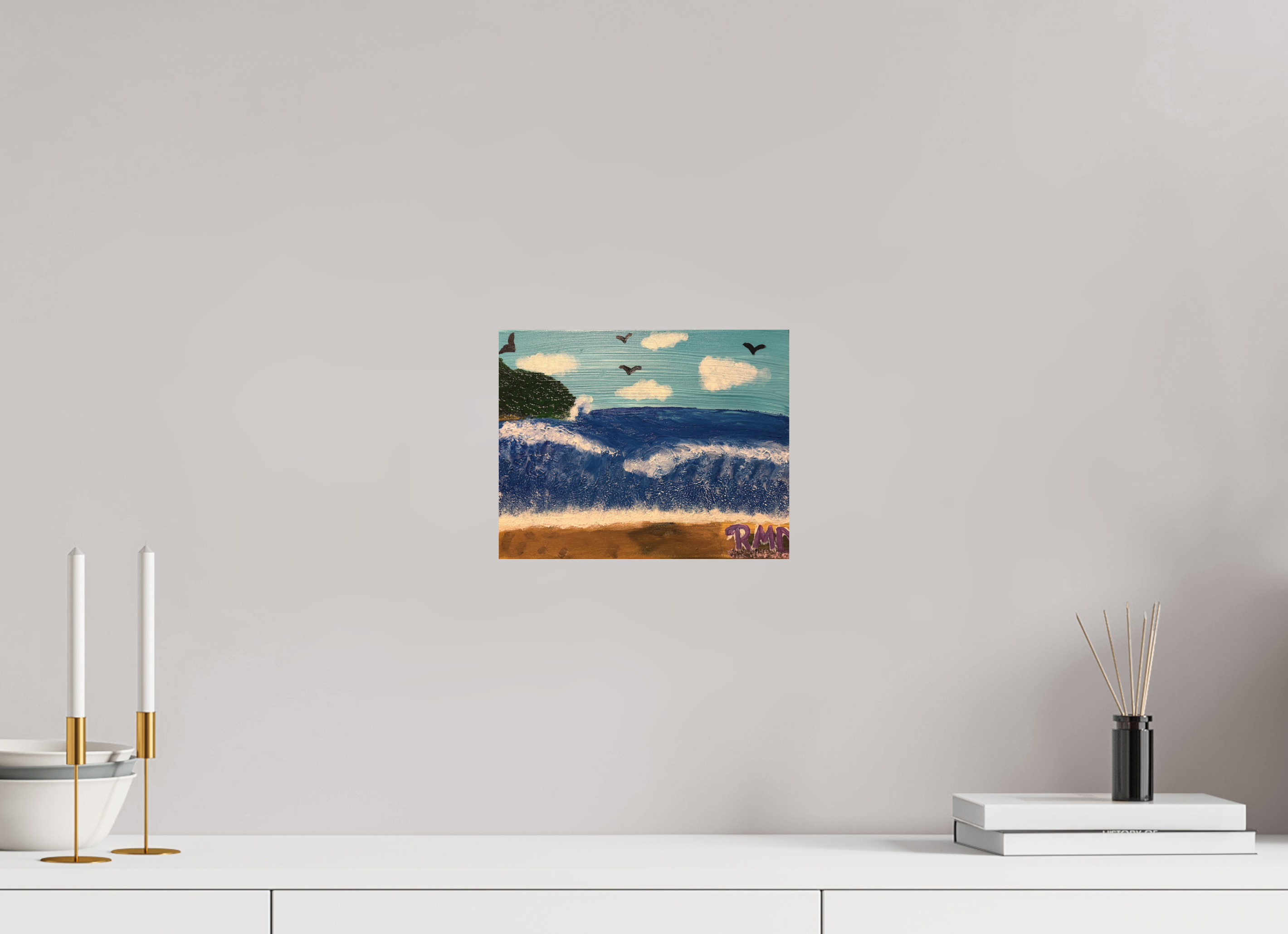 10.1 x 8″, Basic Sea of Peace