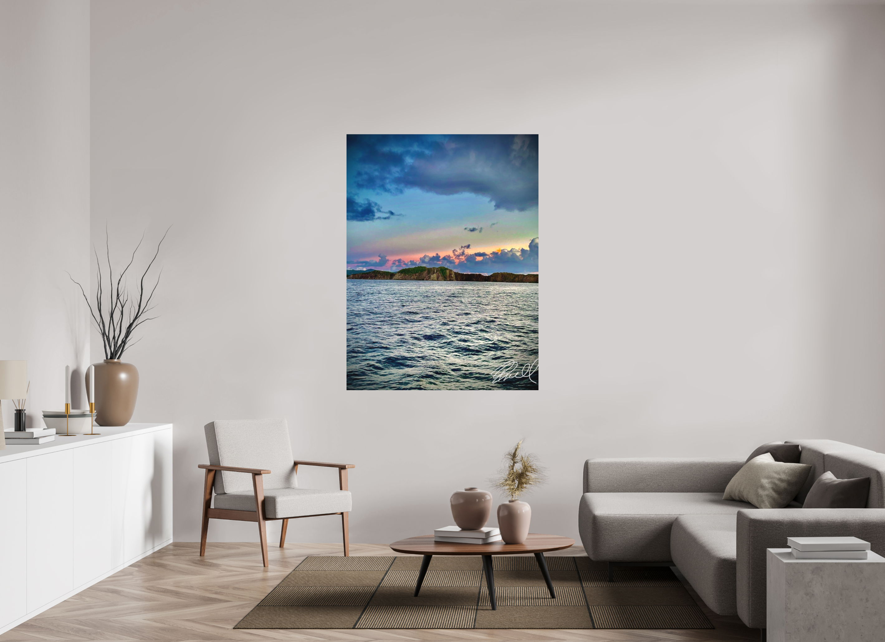 45 x 60″, Matte Print Nature’s paintbrush