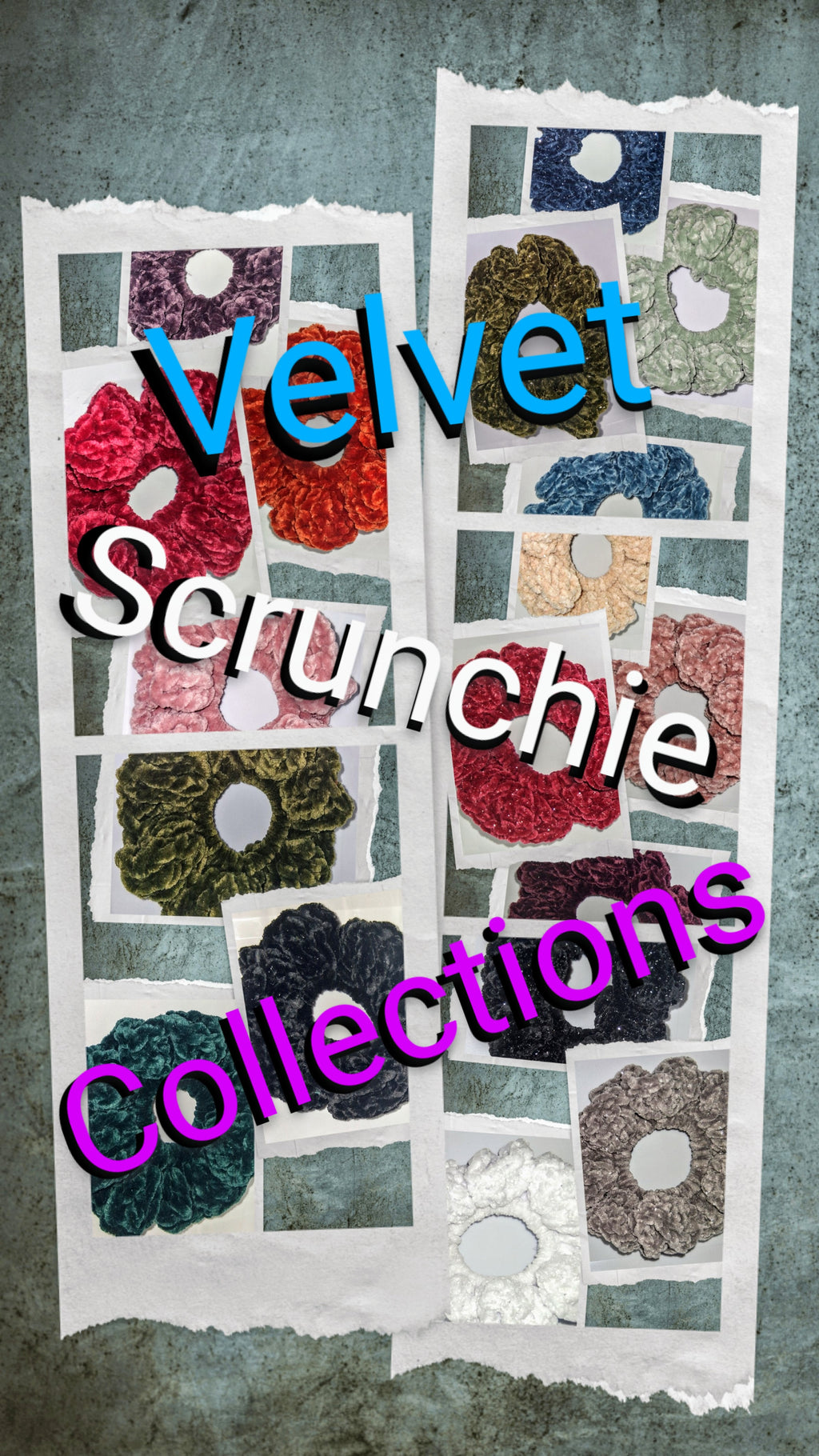 Random set of scrunchies