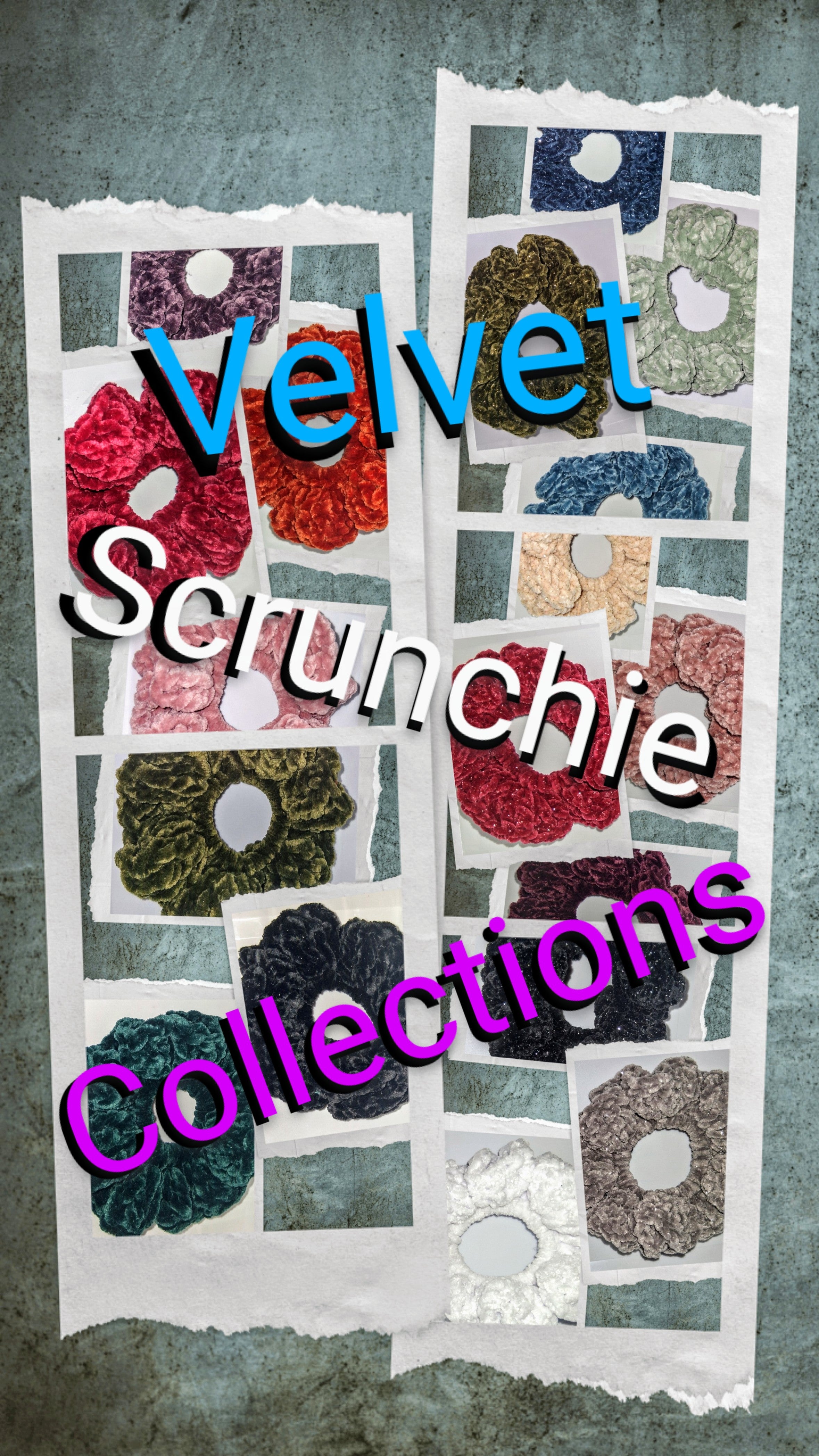 Random set of scrunchies